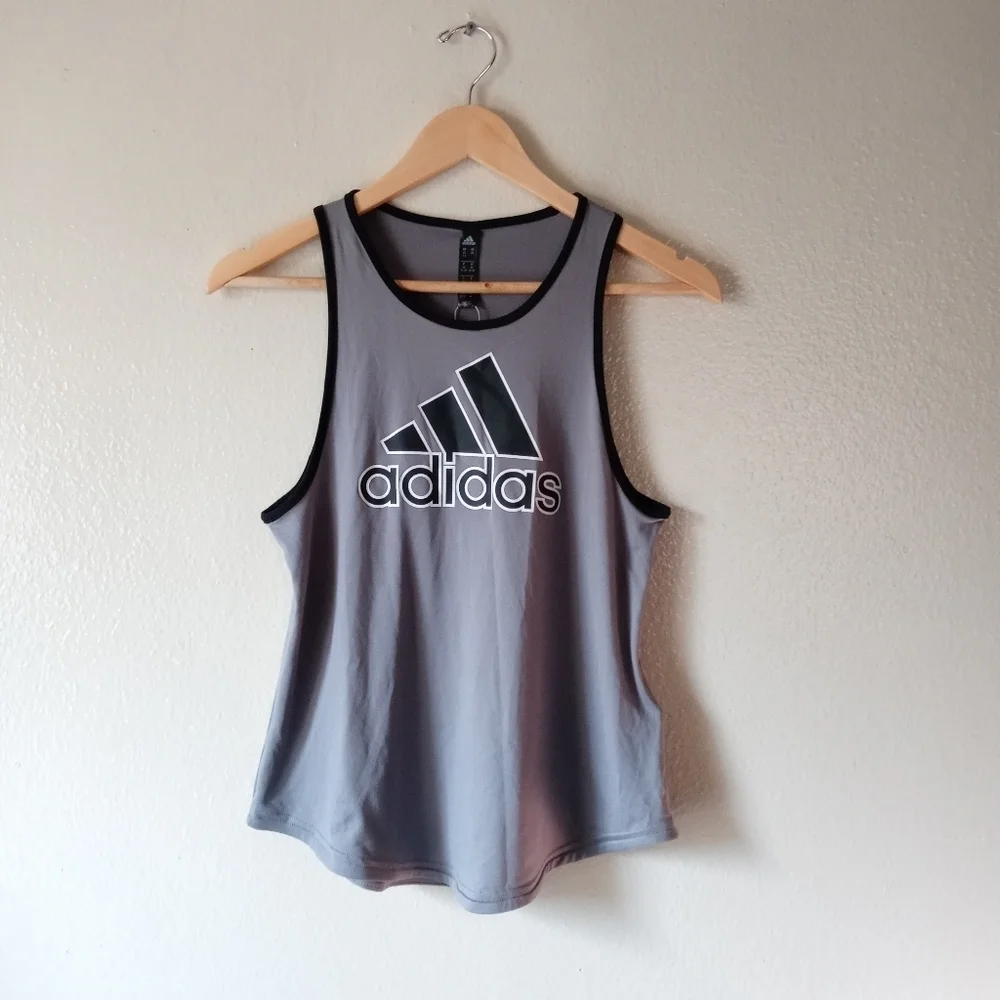 Adidas New Ringer Graphic Tank Top. Size XS. - Picture 4 of 12